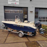 Rascala FM16 speedboot met Evinrude 90 pk e-tec