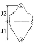 Dynamo 12V 65A passend op Vetus M3.28 M3.29 STM7437